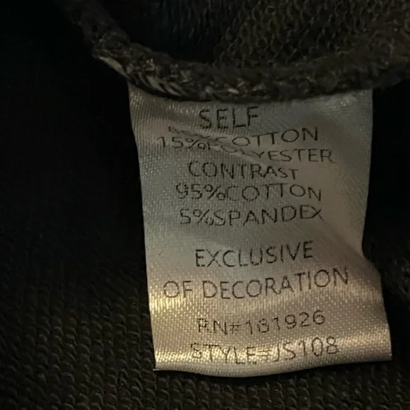 Bluevelvet/Women’s NWT Charcoal Zip Up Jacket Size S - Picture 11 of 12